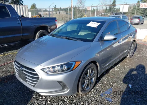 2017 Hyundai Elantra Se z USA, uszkodzony, nr VIN 5NPD84LF7HH008242